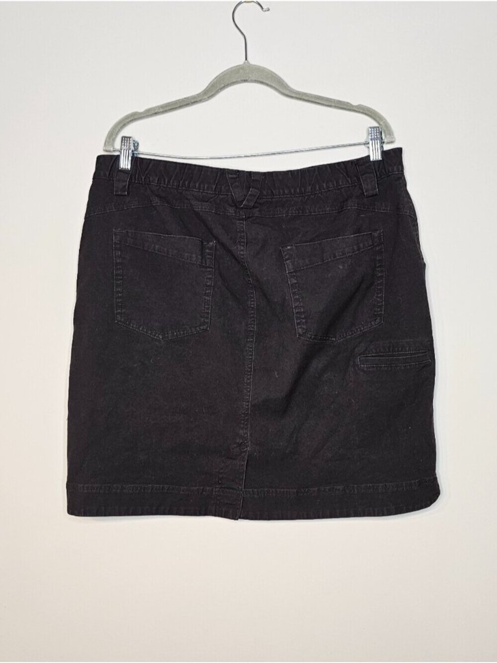 Skort Mesh Shorts Size 16 Black - Picture 2 of 2
